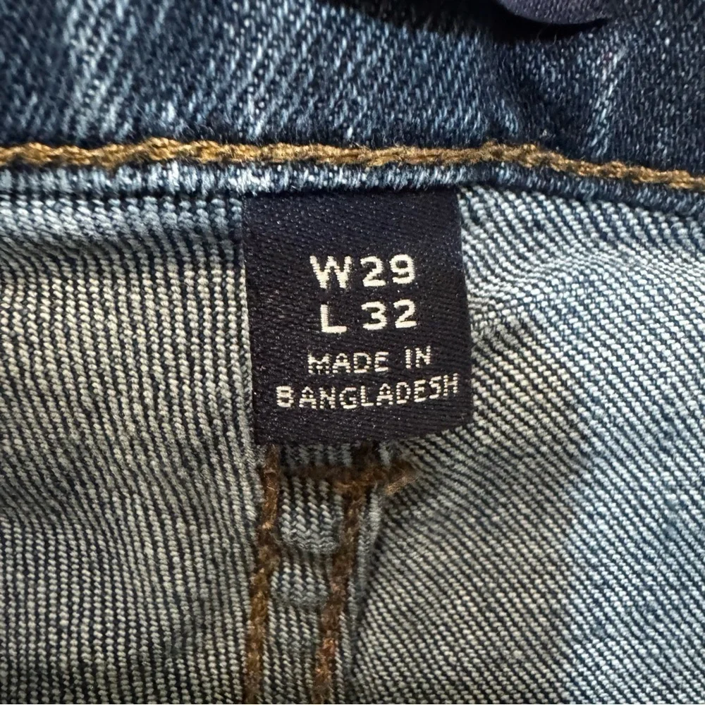 J Crew Jeans Mens Straight Flex Blue Medium Wash Denim 5 Pockets Size 29 x 32